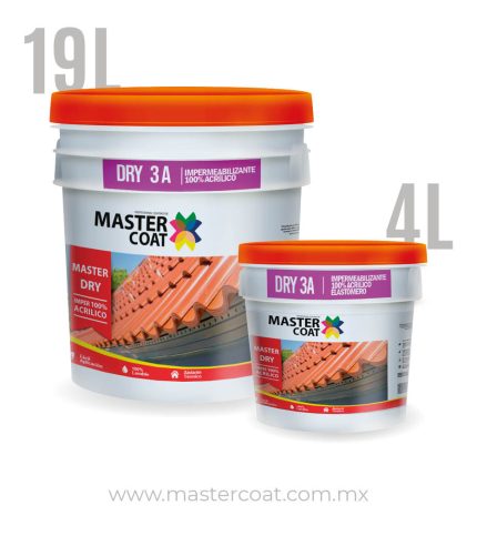 IMPERMEABILIZANTE ACRÍLICO 3A